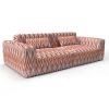 Sofa gedeon naranja gaston y daniela lorenzo castillo telas geometrico tapizado decoracion casa