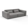 Sofa inca teja gaston y daniela telas geometrico etnico tapizado decoracion casa