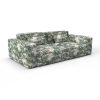 Sofa jon verde gaston y daniela lorenzo castillo telas botanico tapizado decoracion casa