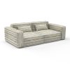Sofa moctezuma oro gaston y daniela telas rayas tapizado decoracion casa