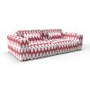 Sofa navajo rojo gaston y daniela telas etnico tapizado decoracion casa