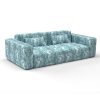 Sofa tana verde gaston y daniela lorenzo castillo telas botanico tapizado decoracion casa
