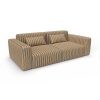Sofa tucha oro gaston y daniela lorenzo castillo telas rayas tapizado decoracion casa