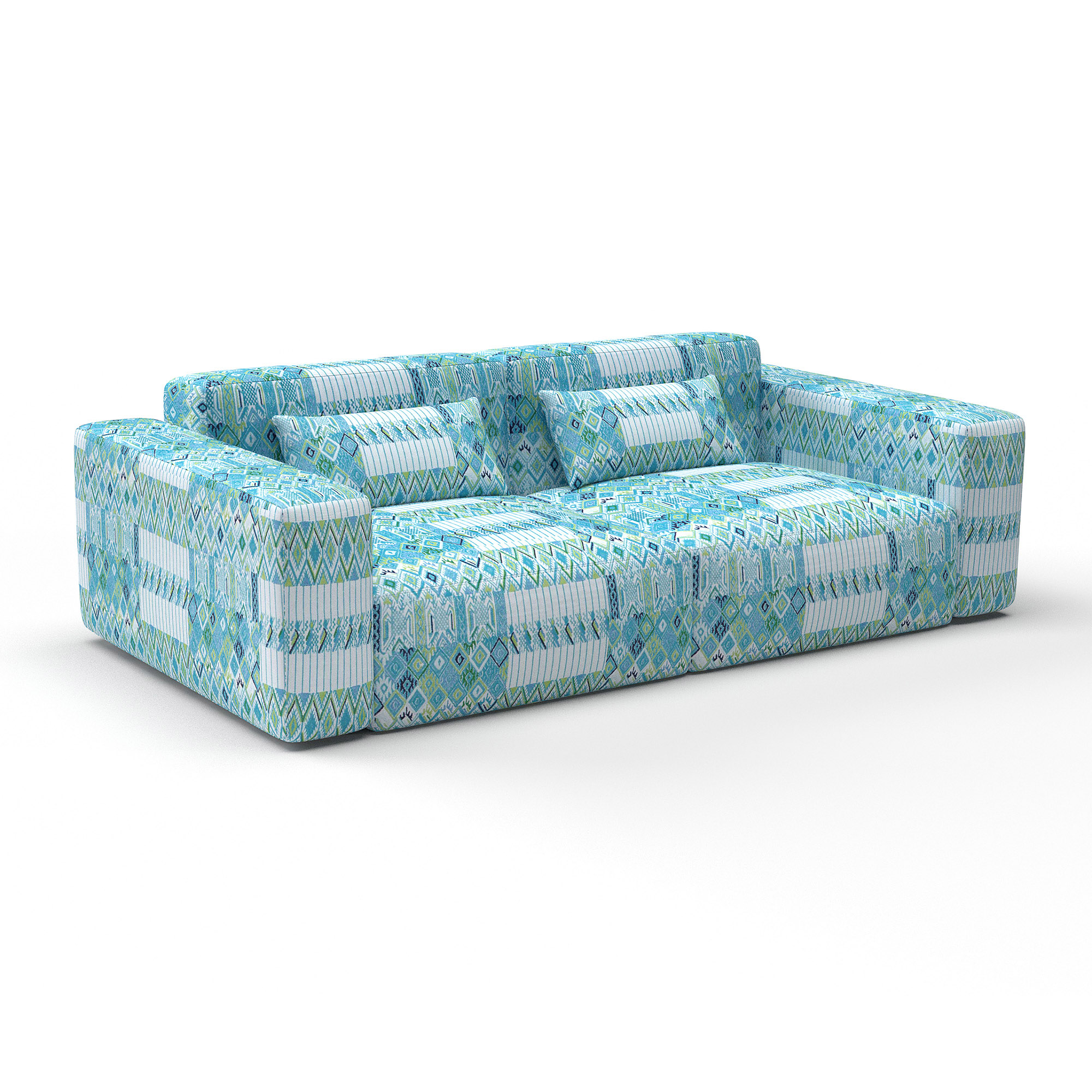 Sofa uipil lima gaston y daniela telas etnico tapizado decoracion casa