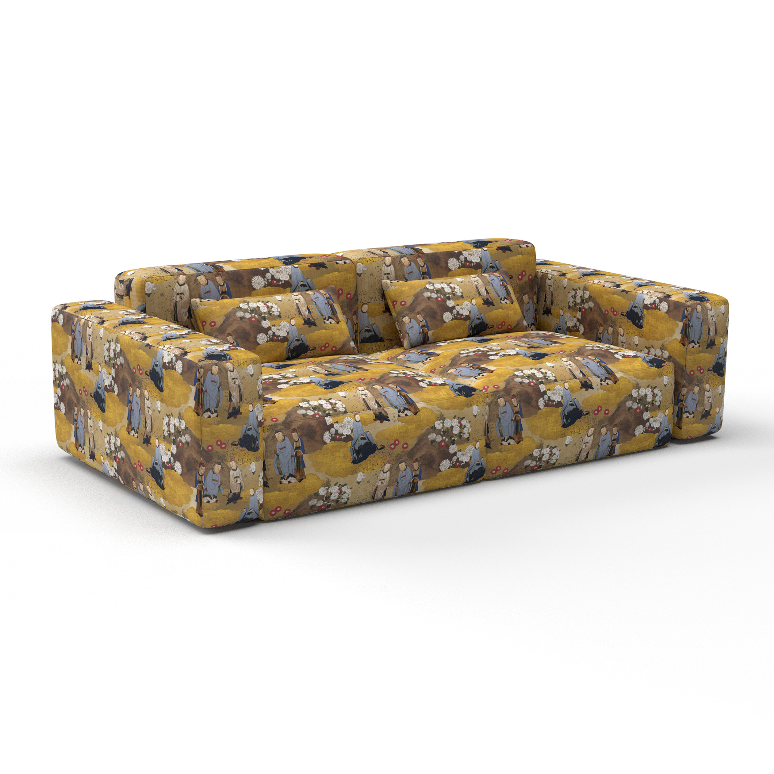 Sofa altai gaston y daniela lorenzo castillo telas oriental tapizado decoracion casa