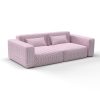 Sofa aravaquita burdeos gaston y daniela lorenzo castillo telas botanico paisley tapizado decoracion casa