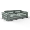 Sofa damirchik agua verde de gaston y daniela lorenzo castillo telas falso liso tapizado decoracion casa