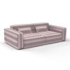 Sofa damirchik rosa de gaston y daniela lorenzo castillo telas falso liso tapizado decoracion casa