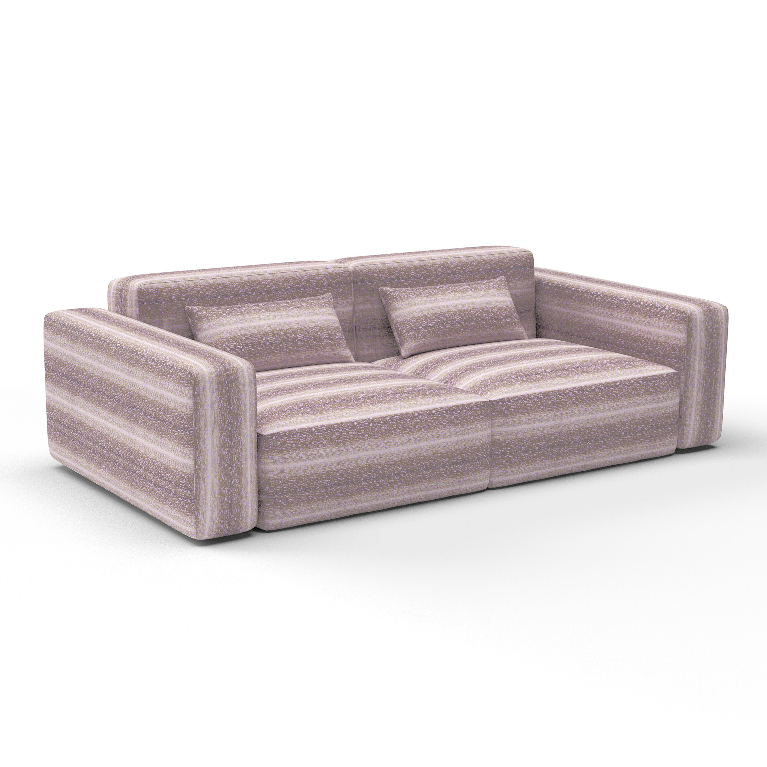 Sofa damirchik rosa de gaston y daniela lorenzo castillo telas falso liso tapizado decoracion casa
