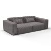 Sofa seijo chocolate de gaston y daniela lorenzo castillo telas paisley tapizado decoracion casa