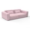 sofa sombrillas rosa decoracion gaston y daniela telas oriental tapizado