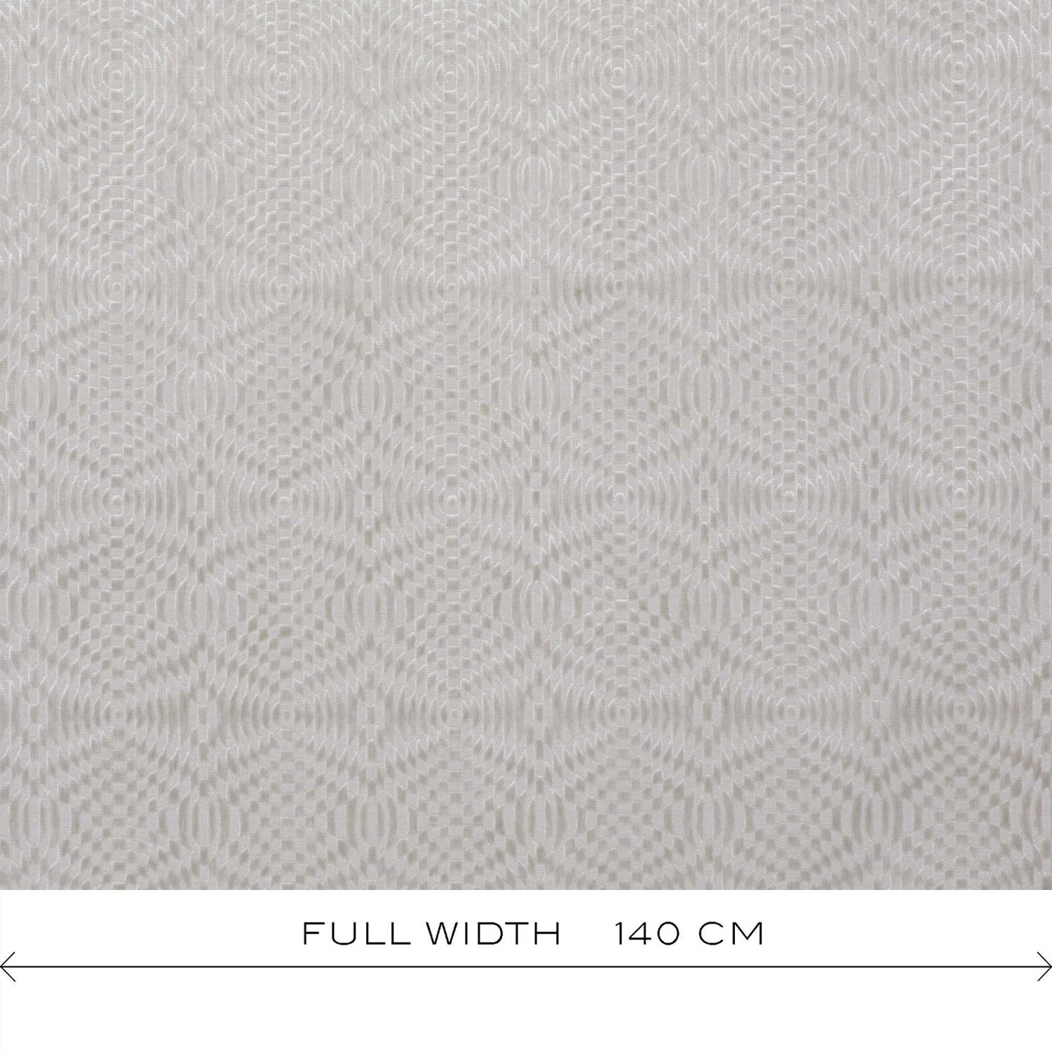 Ancho Carlinos beige decoración Lorenzo Castillo telas geométrico tapizado