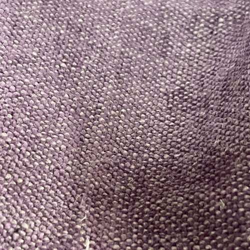 Detalle Génova lavanda tela decoración Gastón y Daniela tapicería salón