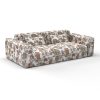 Sofá María multi decoración Lorenzo Castillo telas floral oriental tapizado