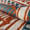 Detalle suajili naranja Africalia decoración Gastón y Daniela tapiceria