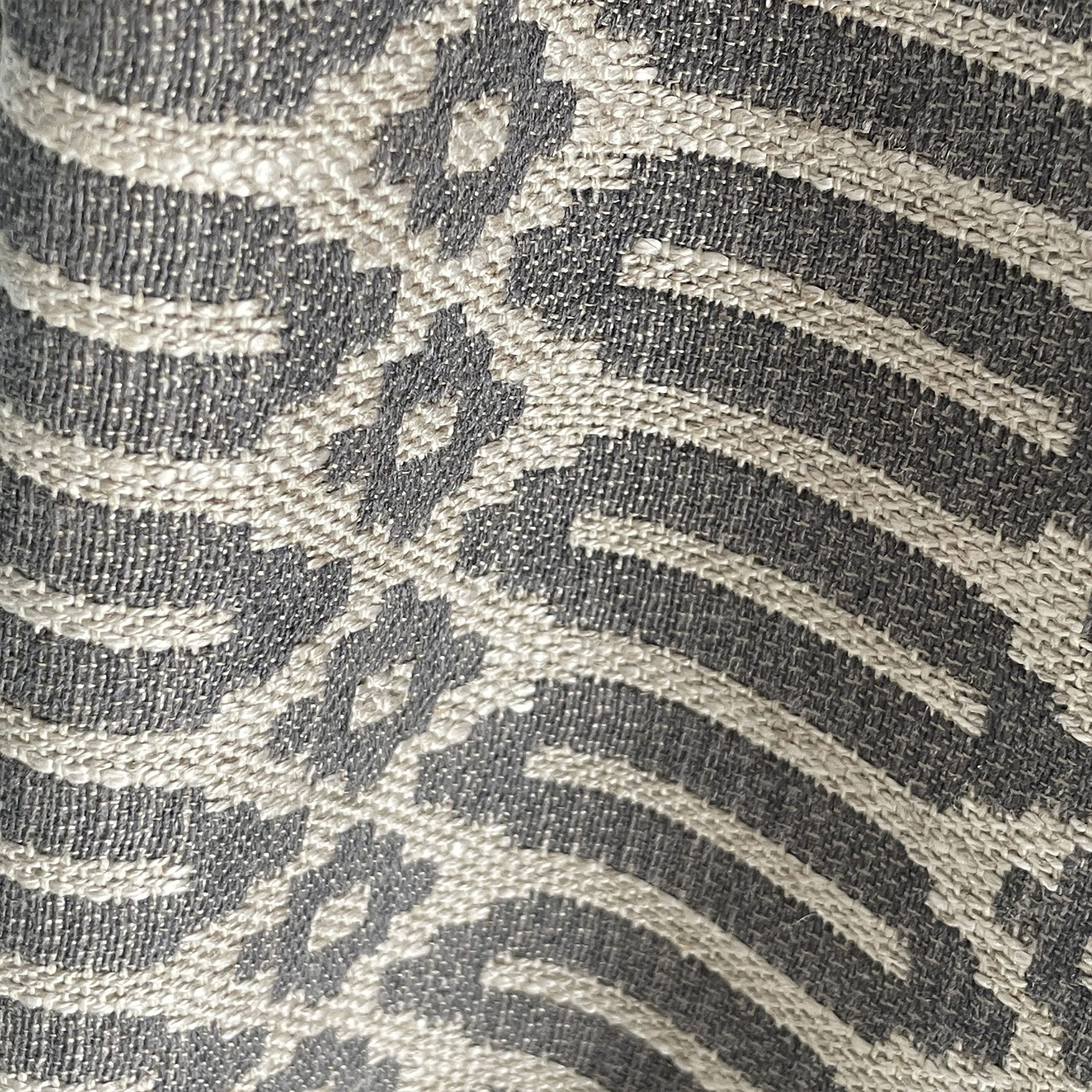 Detalle Varese gris decoración Gastón y Daniela tapicería