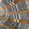 LCT-1174-002 Tela Galdana Gris Marron de Gaston y Daniela. Coleccion de Lorenzo Castillo. Diseño geometrico para tapiceria en color gris marron. Decoracion de interiores. Detalle