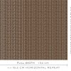 LCT-1170-008 Tela Macarella Tabaco de Gaston y Daniela. Coleccion de Lorenzo Castillo. Terciopelo, bordado con diseño geometrico para tapiceria y cortinas en color marron. Decoracion de interiores ancho