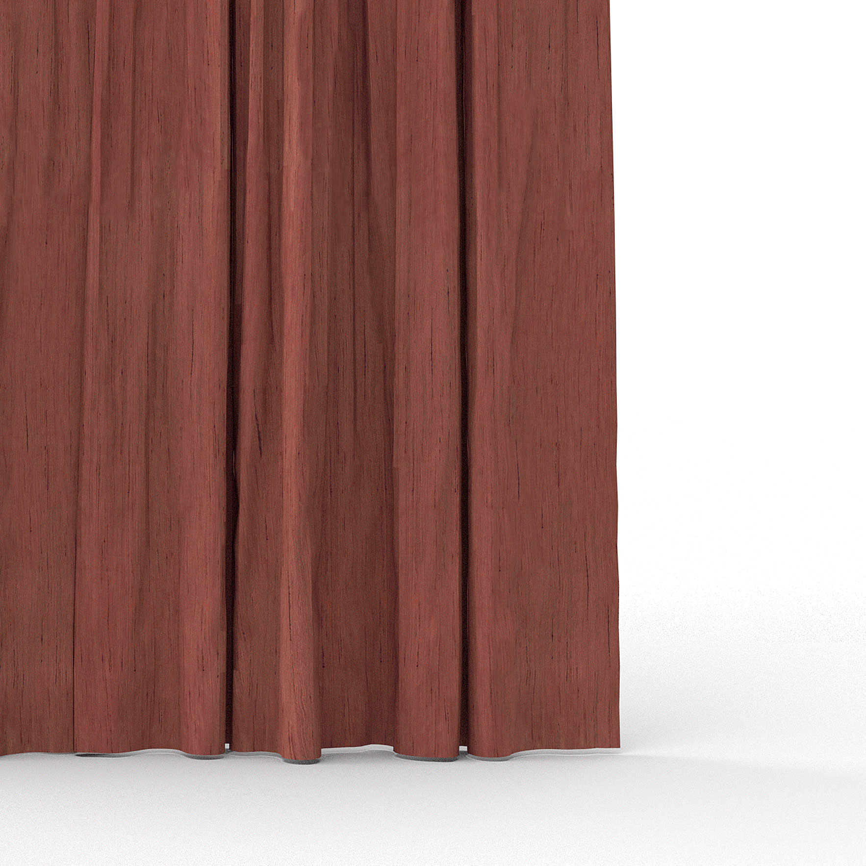 Cortina Tela Zarzaparrilla lacre naranja de Gaston y Daniela. Coleccion Lorenzo Castillo. Liso de seda para cortinas. Decoracion de interiores