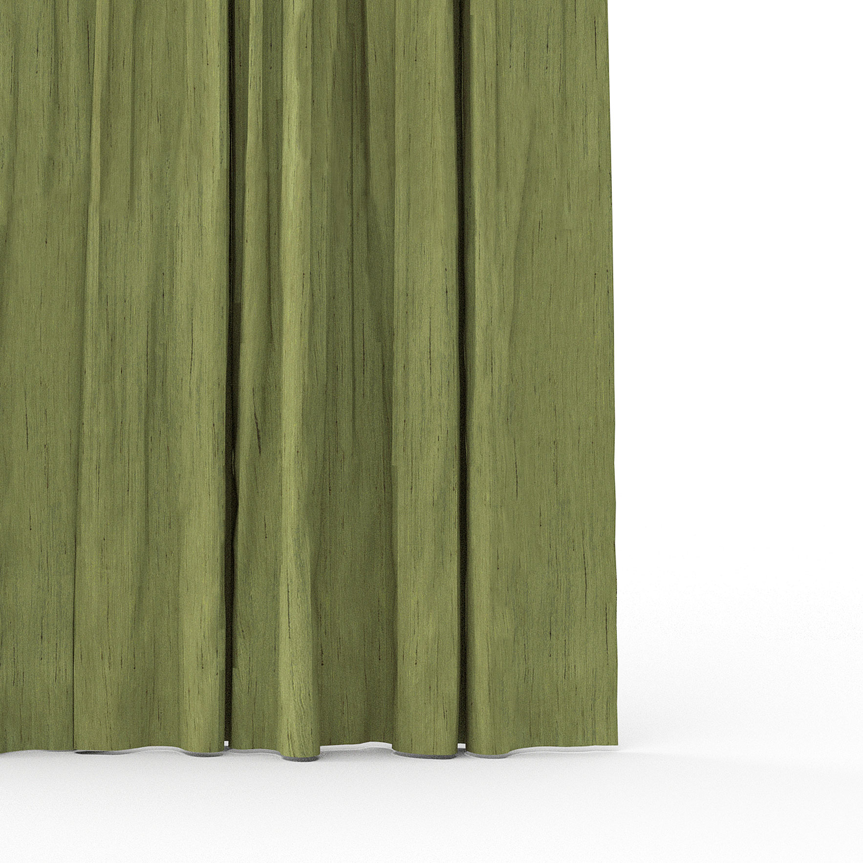 Cortina Tela Zarzaparrilla verde de Gaston y Daniela. Coleccion Lorenzo Castillo. Liso de seda para cortinas. Decoracion de interiores