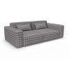 GDT-5801-003 tela ursula azul gaston y daniela cuadro algodon lino decoracion casa tapiceria cortinas sofa