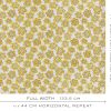 GDT-5804-003 tela dolores ocre gaston y daniela floral bordado lino cortinas decoracion casa ancho