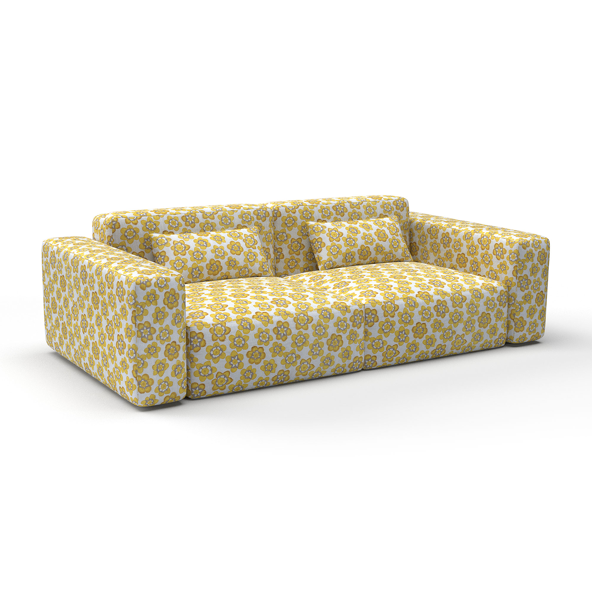 GDT-5804-003 tela dolores ocre gaston y daniela floral bordado lino cortinas decoracion casa sofa