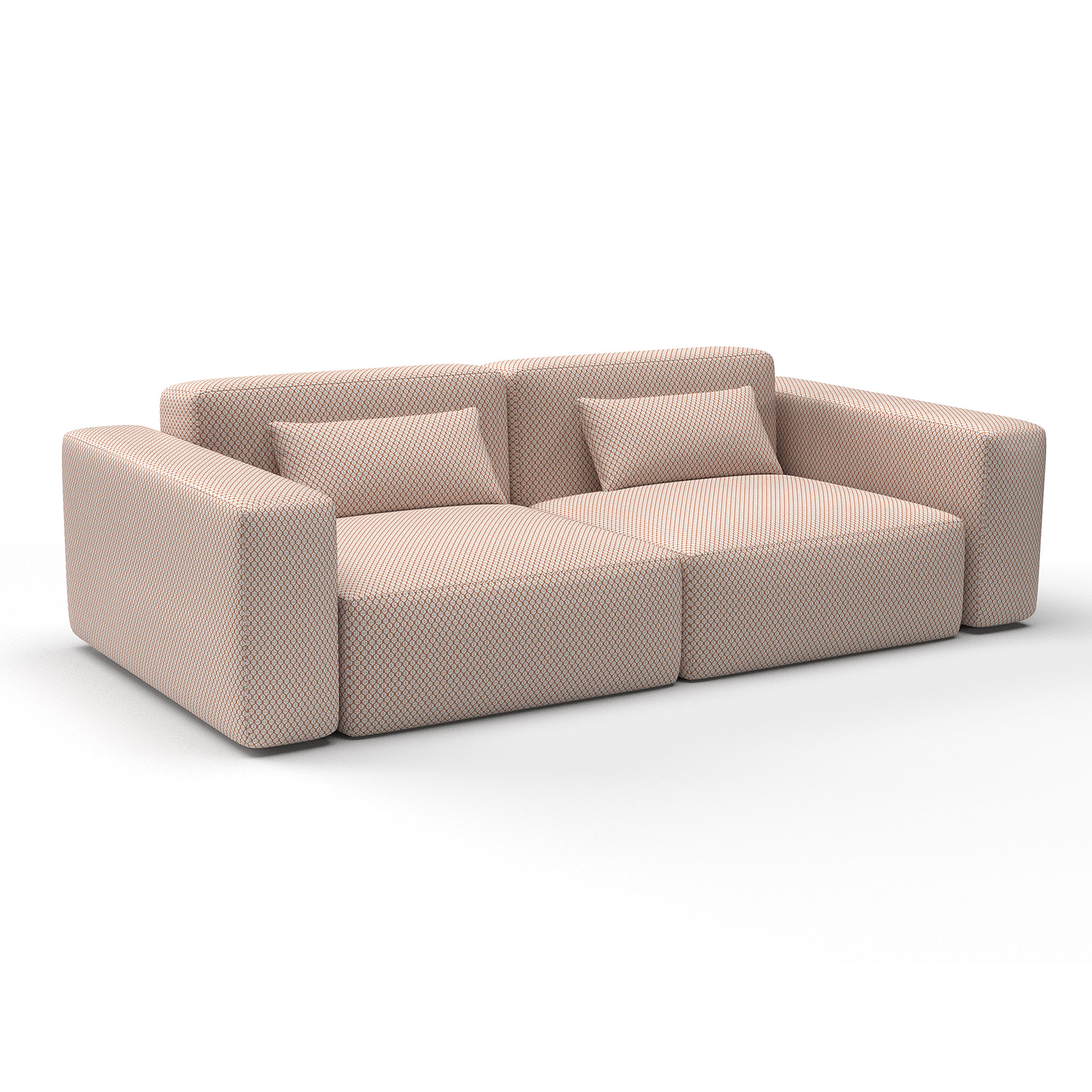 GDT-5807-001 tela bernarda teja gaston y daniela geometrico algodon tapiceria cortinas decoracion casa sofa