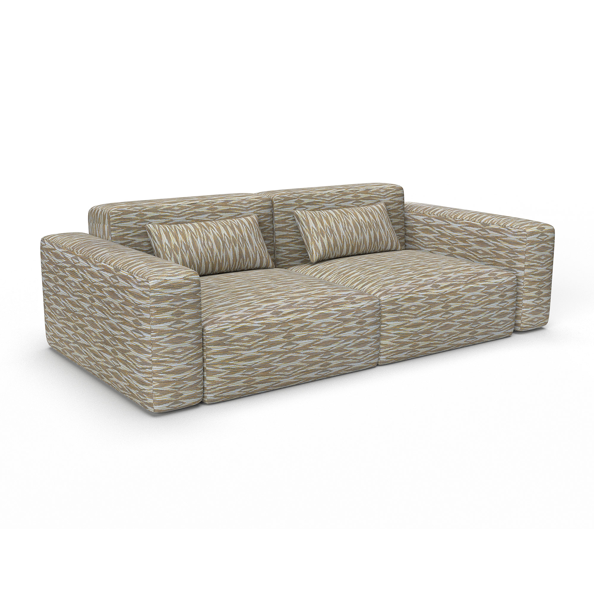 GDT-5813-002 tela simona amarillo gaston y daniela tapiceria ikat decoracion casa sofa