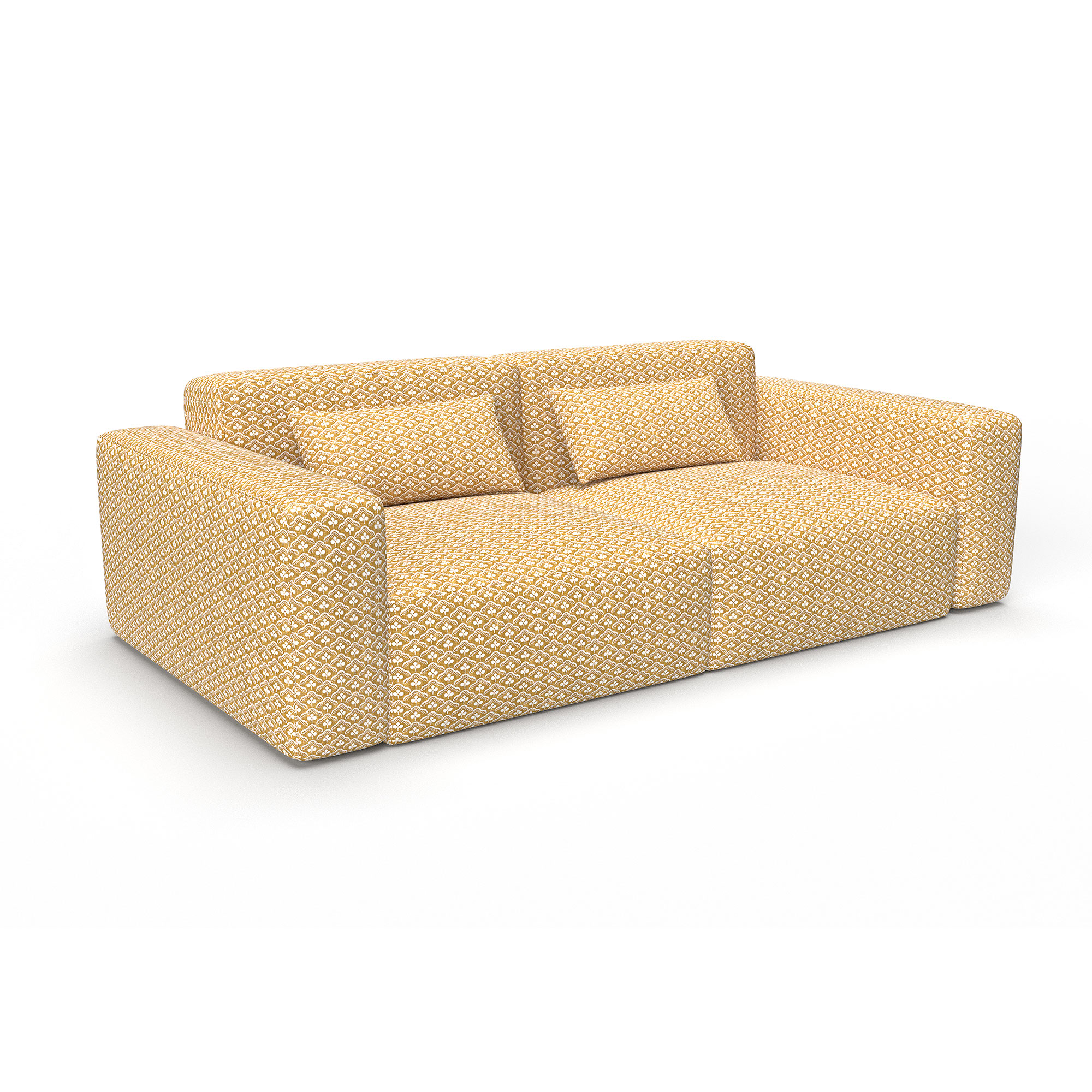 GDT-5817-002 tela renata ocre gaston y daniela floral algodon lino cortinas decoracion casa sofa