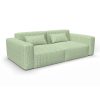 GDT-5817-005 tela renata verde gaston y daniela floral algodon lino cortinas decoracion casa sofa