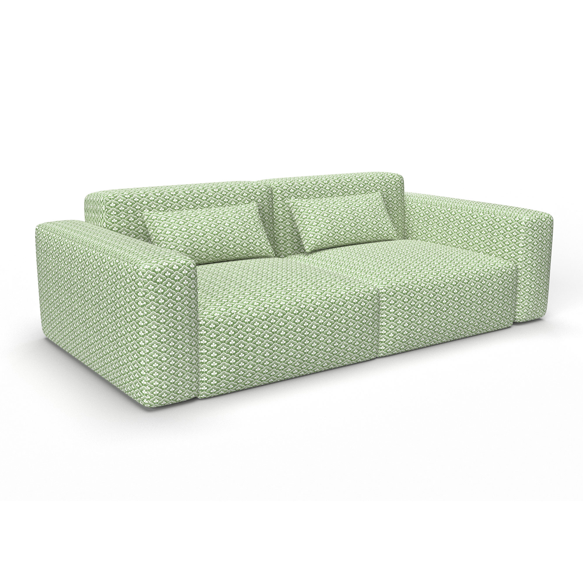 GDT-5817-005 tela renata verde gaston y daniela floral algodon lino cortinas decoracion casa sofa