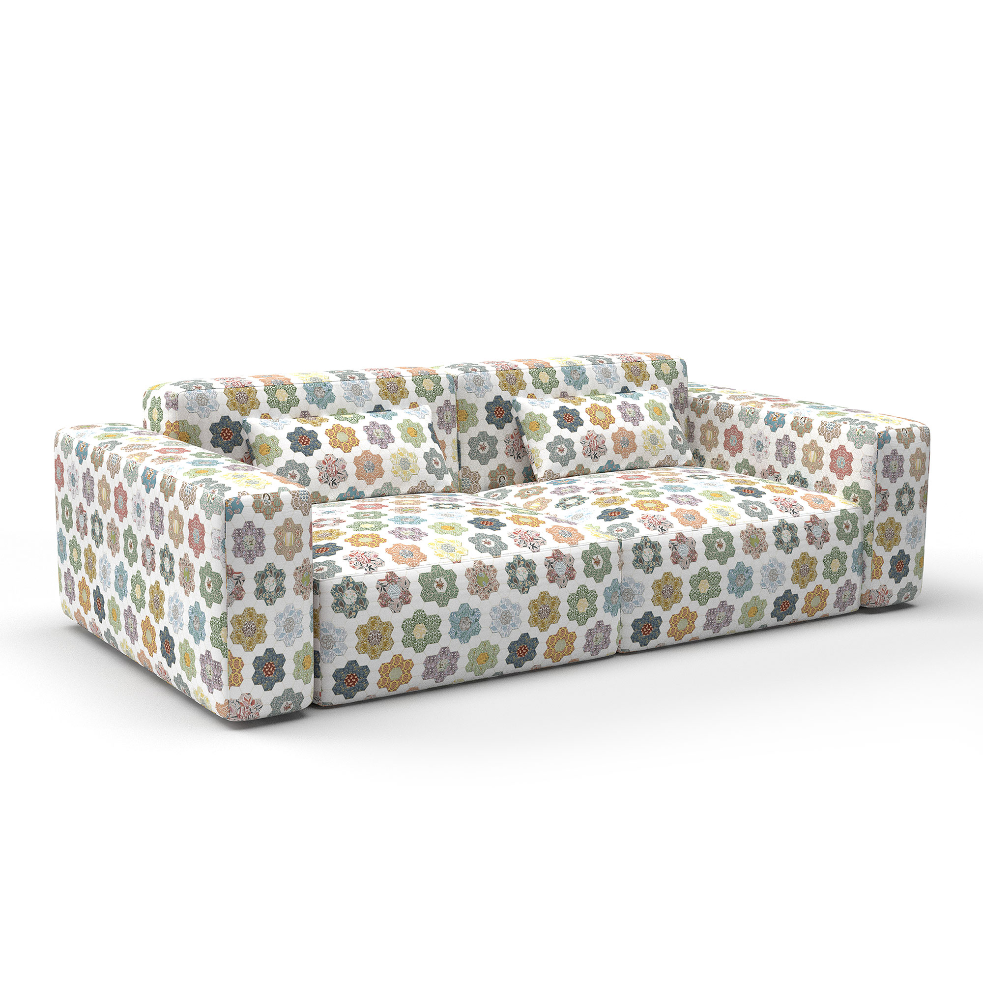 GDT-5818-001 tela eloisa multicolor gaston y daniela floral singular lino decoracion casa sofa