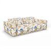 GDT-5826-003 tela paraiso oro gaston y daniela estampado floral botanico algodon cortinas decoracion casa sofa