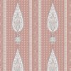 LCT-1191-006 Tela Indira Rosa de Gaston y Daniela. Coleccion de Lorenzo Castillo. Diseño etnico sofisticado para tapiceria y cortinas. Decoracion de interiores