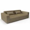 LCT-1188-001 Tela Regueiro oro de Gaston y Daniela. Diseño geometrico para tapiceria y cortinas. Decoracion de interiores. Sofa