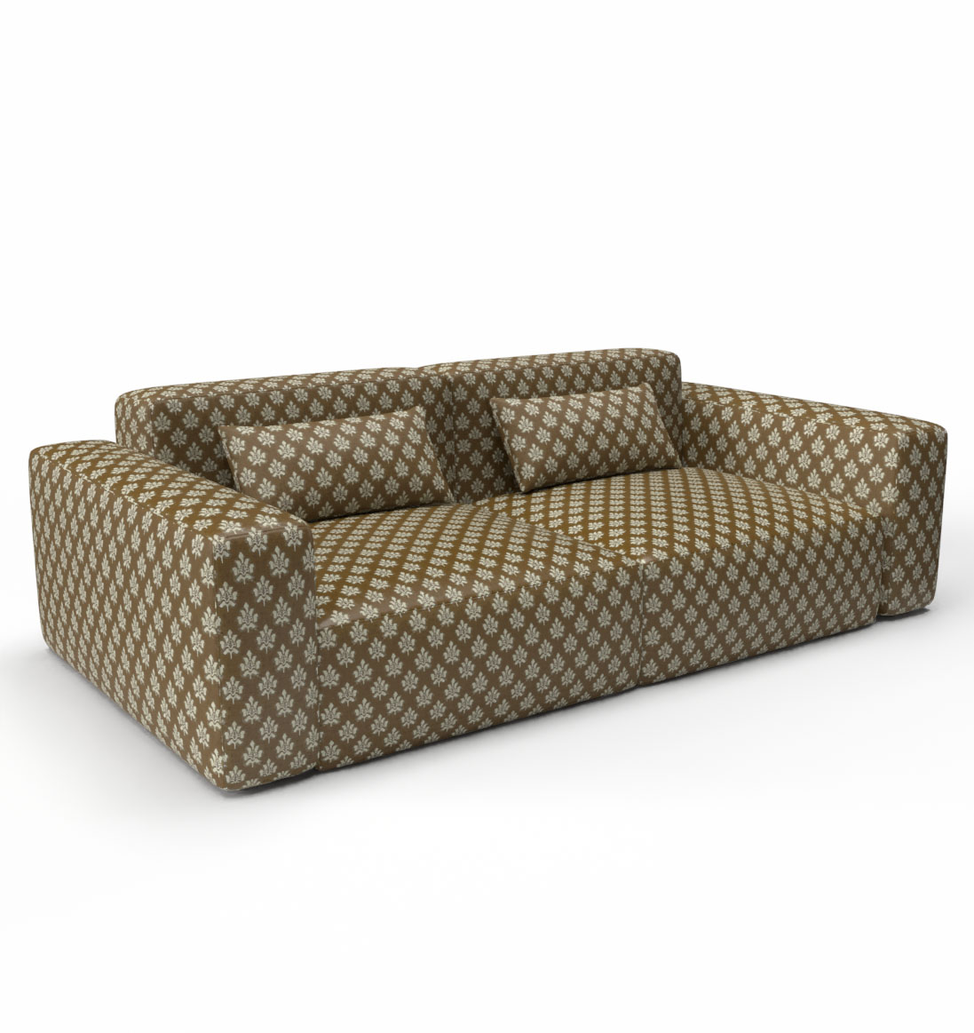 LCT-1188-001 Tela Regueiro oro de Gaston y Daniela. Diseño geometrico para tapiceria y cortinas. Decoracion de interiores. Sofa