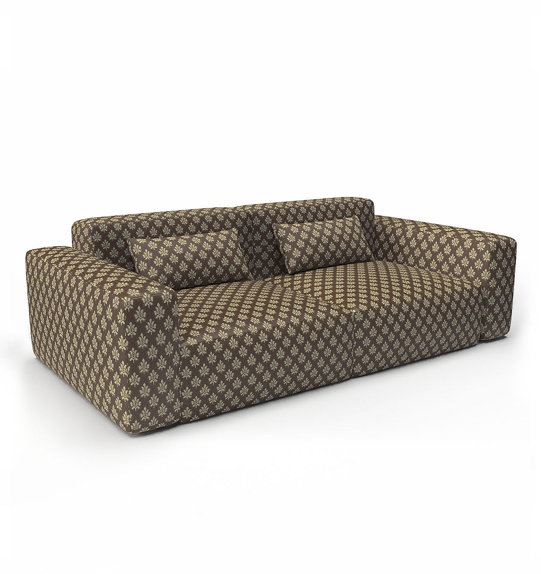 LCT-1188-002 Tela Regueiro aceite de Gaston y Daniela. Diseño geometrico para tapiceria y cortinas. Decoracion de interiores. Sofa