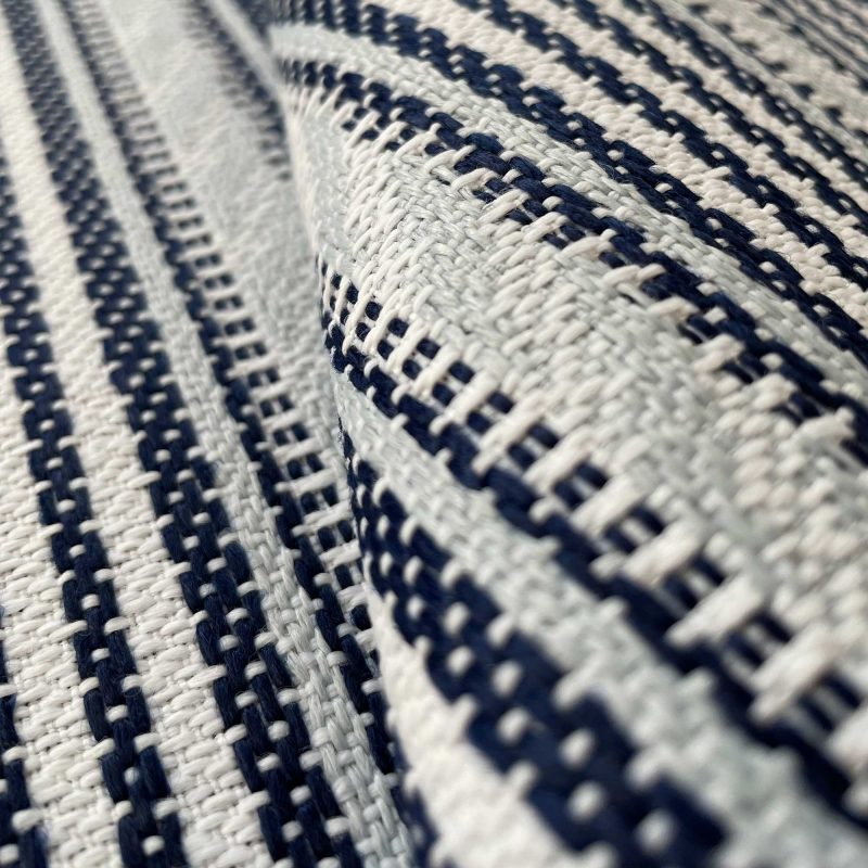 GDT-5693-004 Tela Dolma navy azul marco polo gastón y daniela étnico rayas tapicería decoracion cortinas casa outdoor detalle