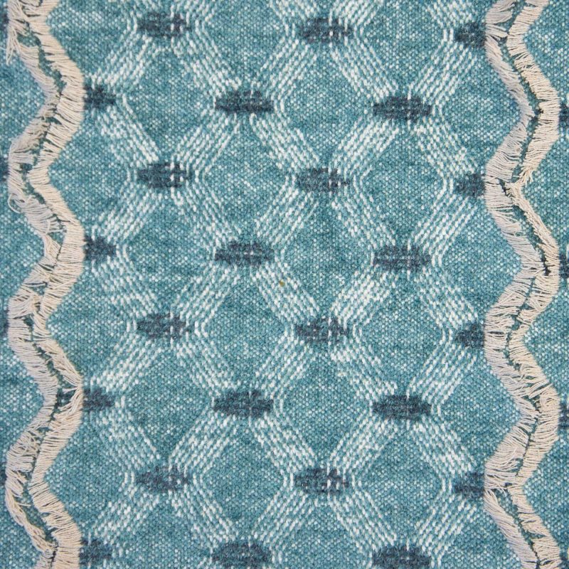 GDT-5722-002 Tela Sevan azul marco polo gastón y daniela étnico rayas tapicería decoración cortinas casa