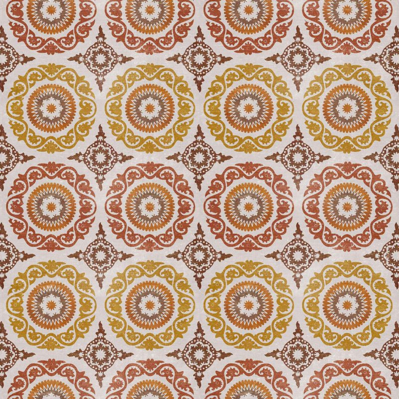 GDT-5725-004 Tela taskent naranja amarillo marco polo gastón y daniela geométrico étnico exterior tapicería decoracion outdoor