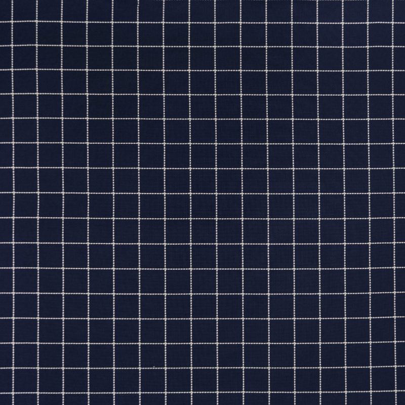 GDT-5776-007 Tela Tatil navy azul de Gaston y Daniela. Diseño de cuadros para tapiceria y cortinas. Decoracion de interiores.