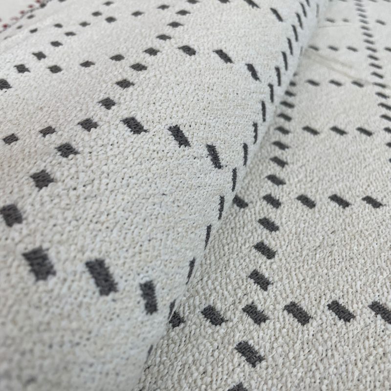 GDT-5784-001 Tela Etria gris de Gaston y Daniela. Diseño geometrico para tapiceria. Decoracion de interiores. Detalle