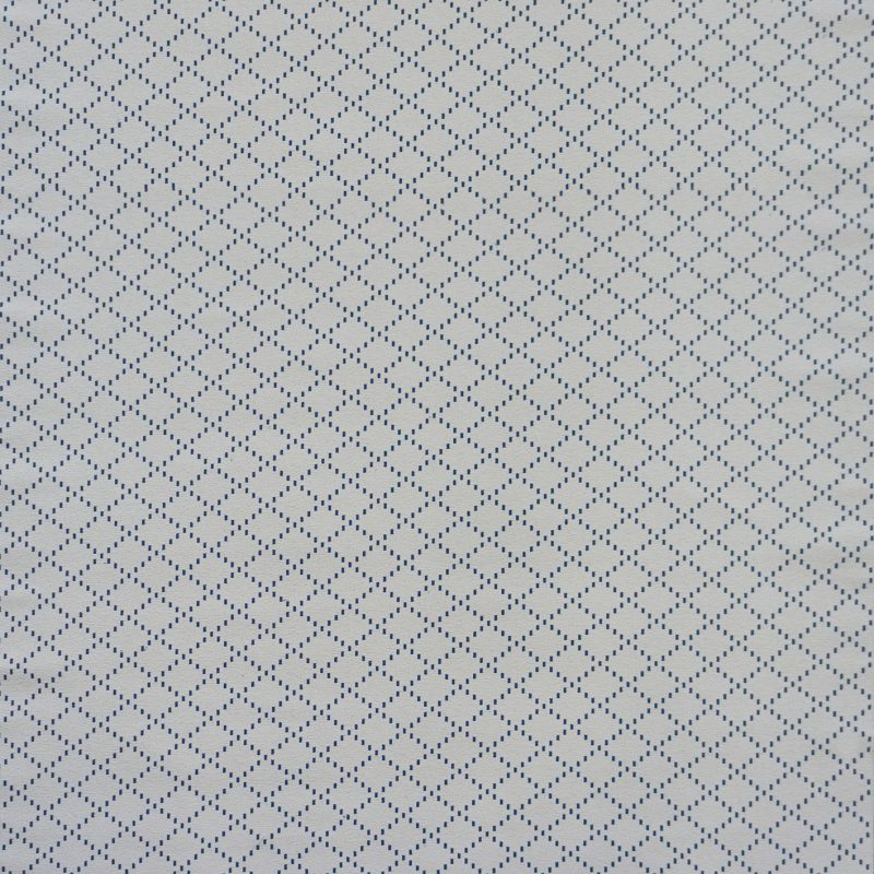 GDT-5784-005 Tela Etria blanco y azul de Gaston y Daniela. Diseño geometrico para tapiceria. Decoracion de interiores
