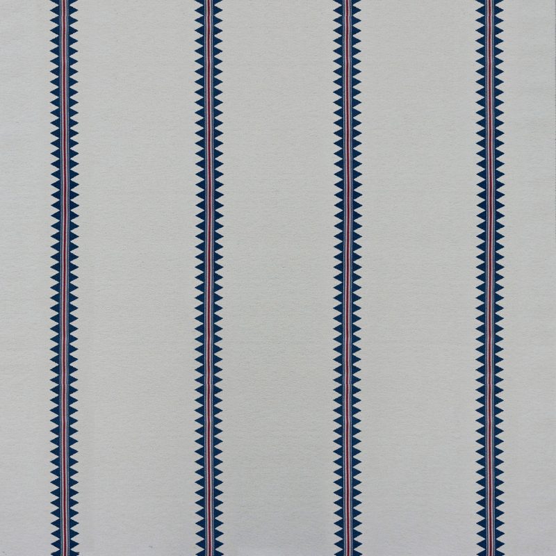 GDT-5785-001 Tela Pamuk azul de Gaston y Daniela. Diseño etnico para tapiceria. Decoracion de interiores.