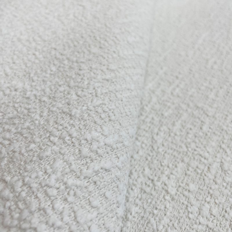 GDT-5786-001 Tela Murat blanco de Gaston y Daniela. Diseño falso liso, liso para tapiceria y cortinas. Decoracion de interiores. Detalle