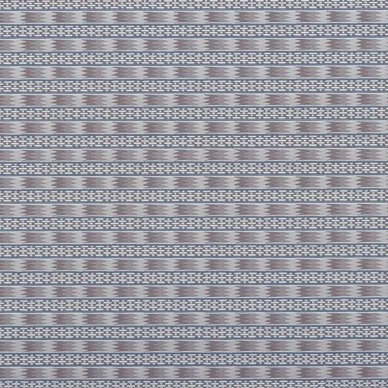 GDT-5788-005 Tela Efeso marron y azul de gaston y daniela con diseño étnico para tapiceria. Decoracion de interiores