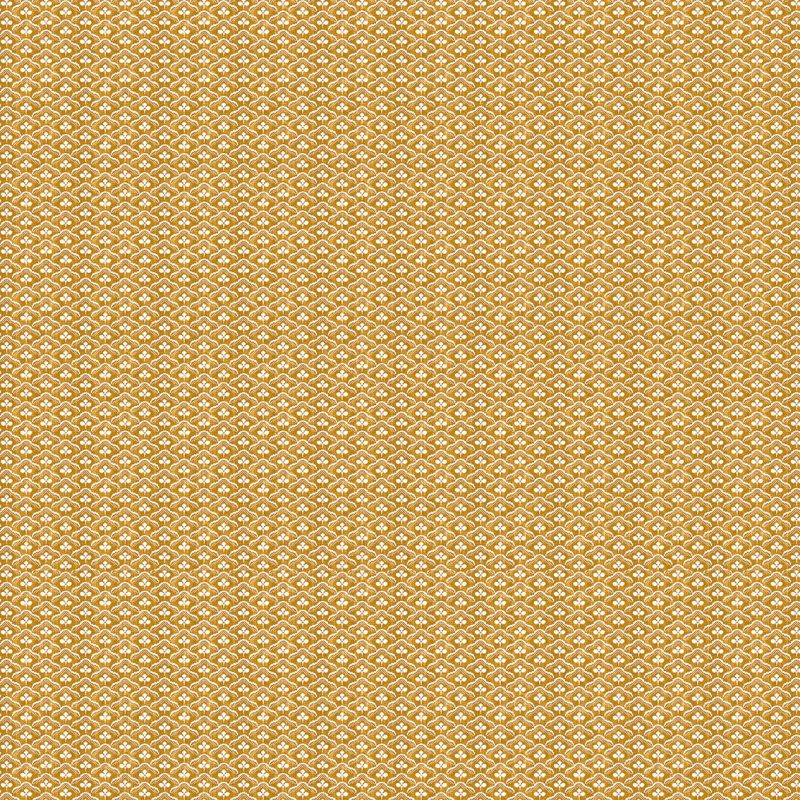 GDT-5817-002 tela renata ocre gaston y daniela floral algodon lino cortinas decoracion casa