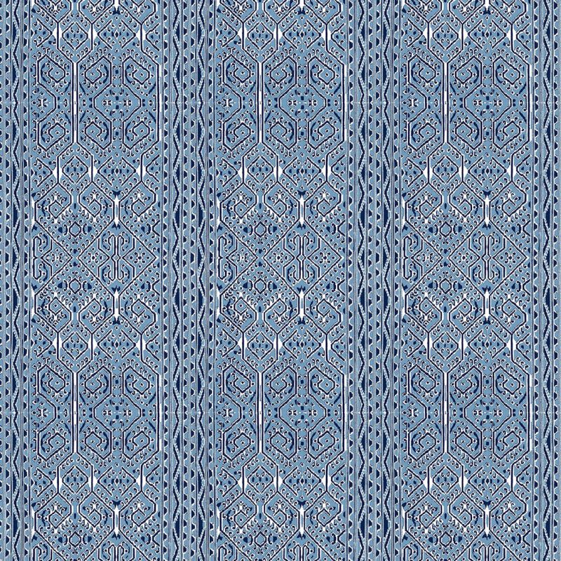 GDT-5822-005 tela sol azul gaston y daniela etnico algodon tapiceria cortinas decoracion casa