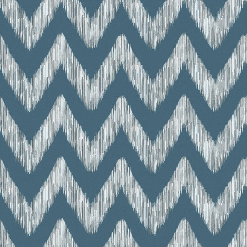 GDW-5767-004 Medina azul oscuro papel pintado gastón y daniela ikat geométrico decoración casa
